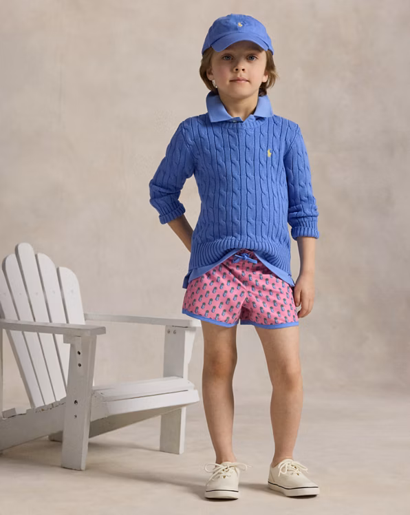 Cable-Knit Cotton Jumper