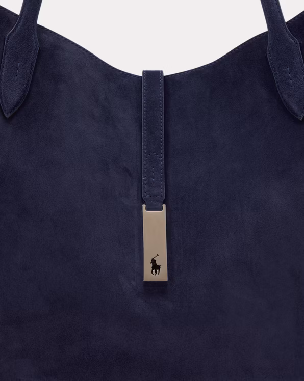 Polo ID Suede Large Tote