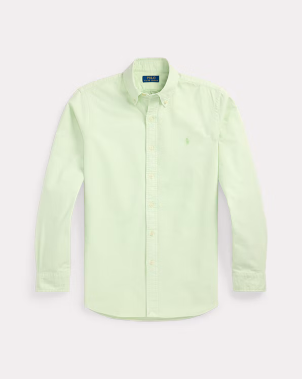 Custom Fit Mineral-Dyed Oxford Shirt