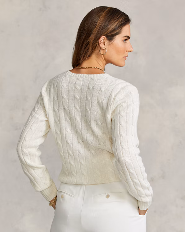 Cable-Knit Cashmere Jumper