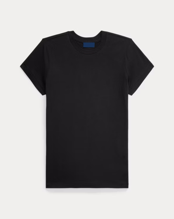 Cotton Jersey Crewneck T-Shirt