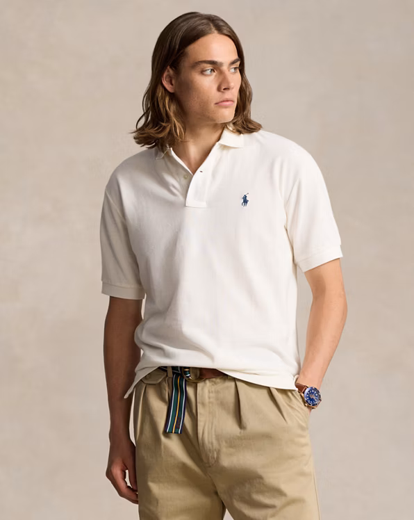 Original Fit Mesh Polo Shirt