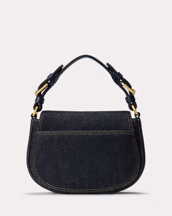Denim Medium Tanner Crossbody Bag