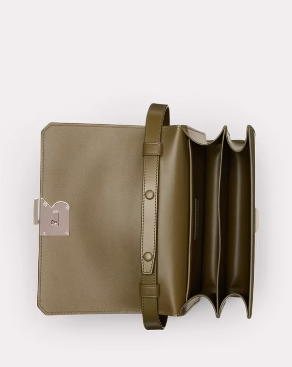 RL 888 Box Calfskin Top Handle