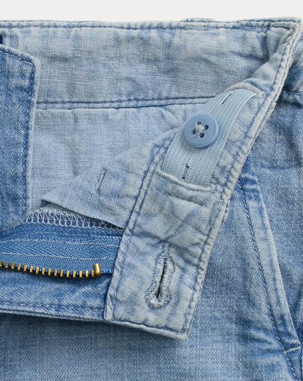 Cotton Denim Short