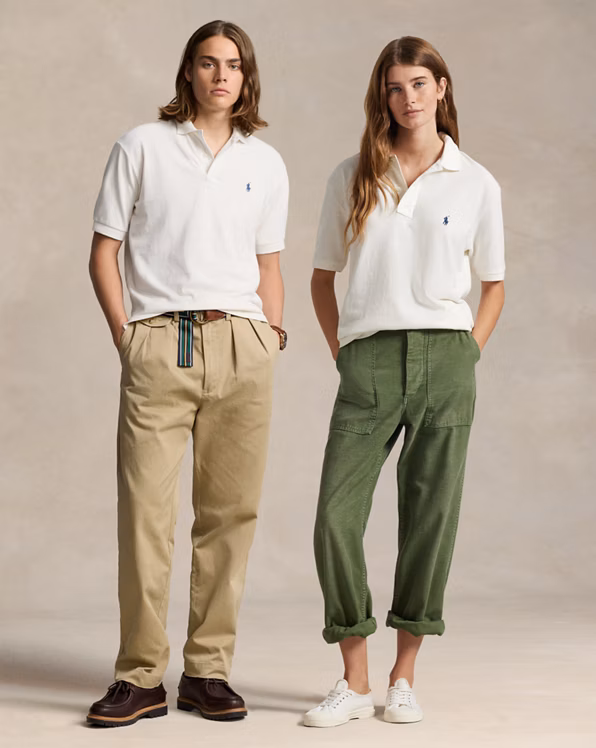 Original Fit Mesh Polo Shirt