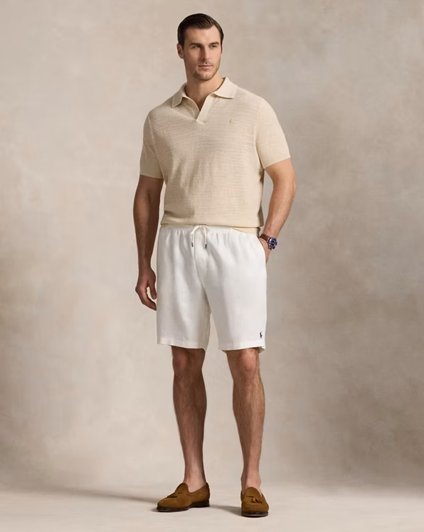 Textured Cotton-Linen Jumper