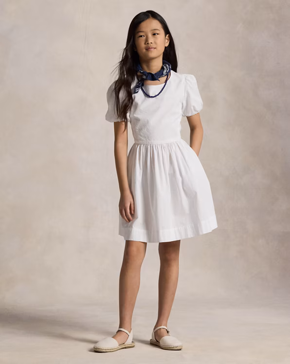 Cotton Seersucker Dress