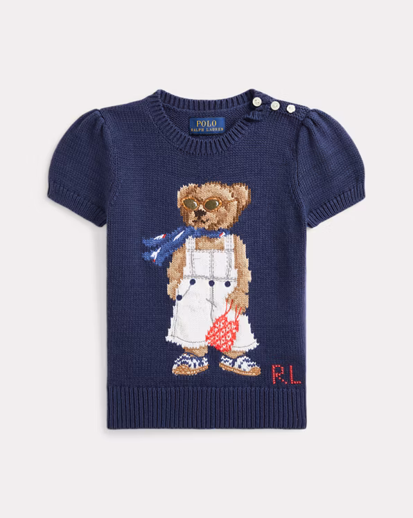 Polo Bear Short-Sleeve Jumper