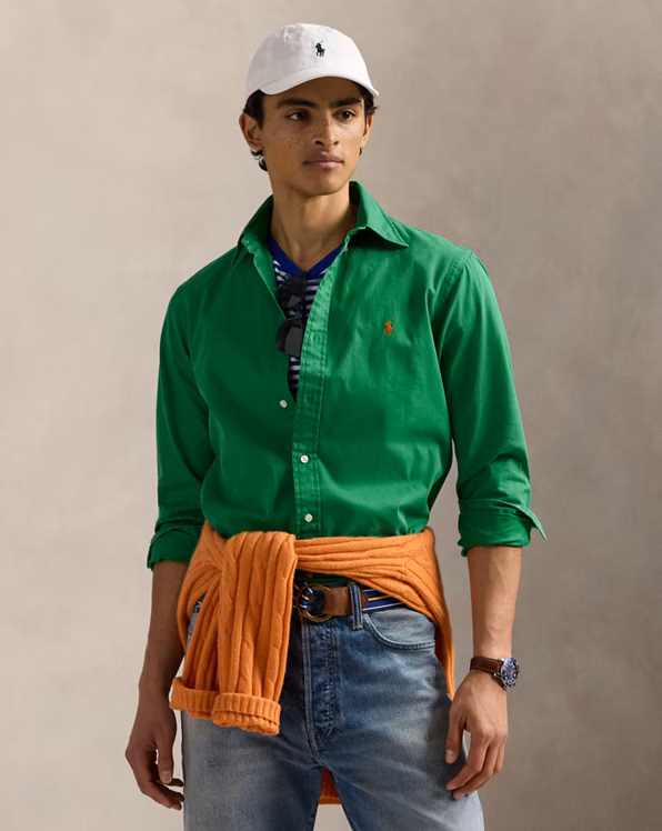 Custom Fit Twill Shirt