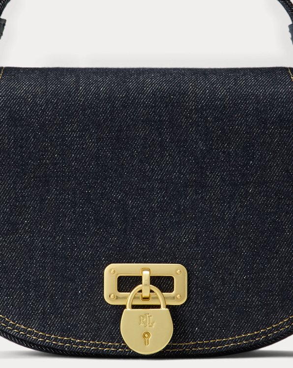 Denim Medium Tanner Crossbody Bag