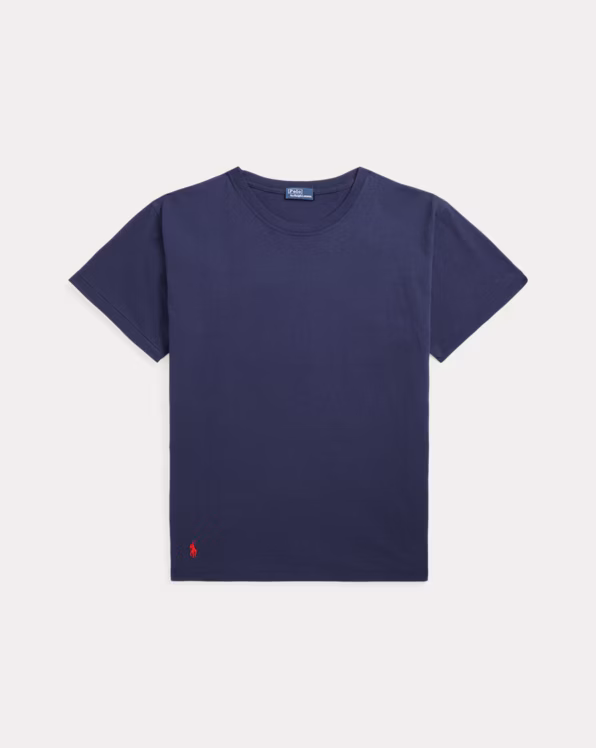 Cotton Jersey Crewneck T-Shirt