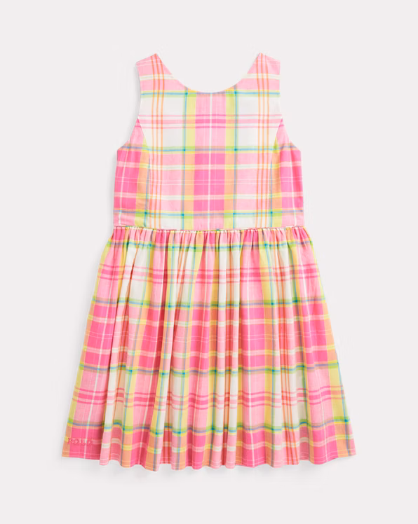 Plaid Cotton Dress