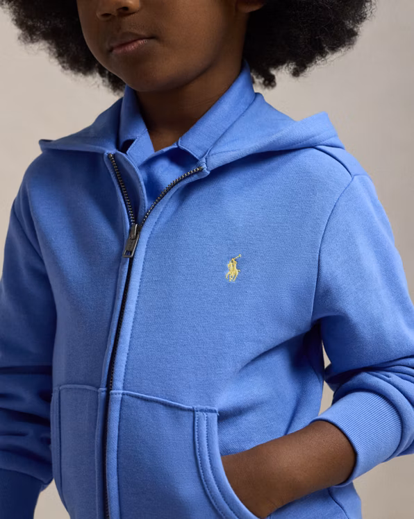 French Terry Full-Zip Hoodie