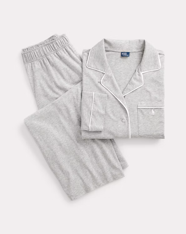 Jersey Long-Sleeve Pyjama Set