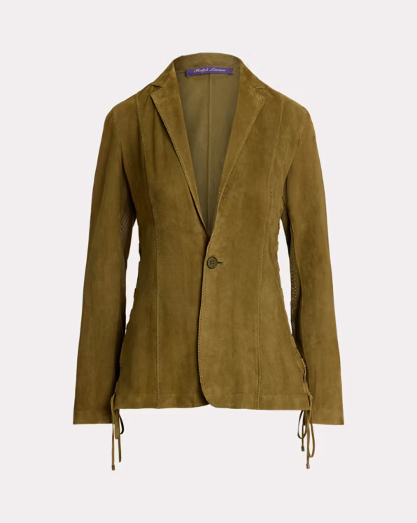 Jessamine Lamb-Suede Jacket