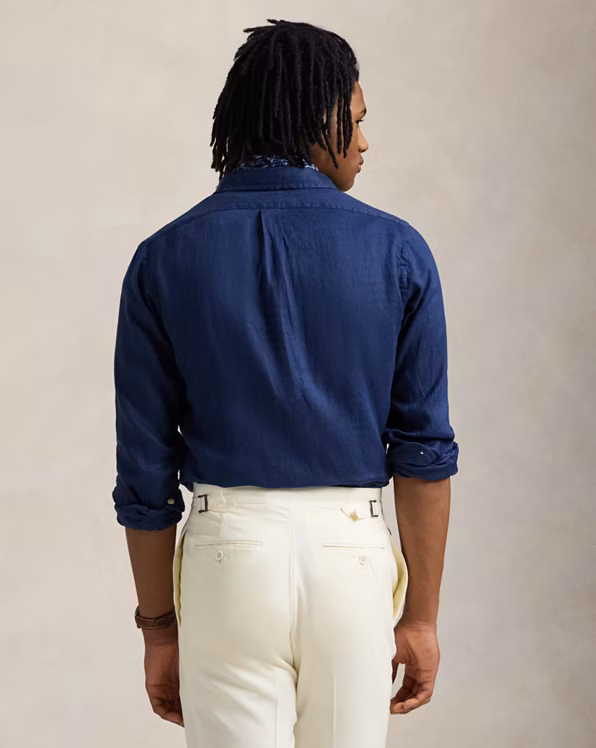 Slim Fit Linen Shirt