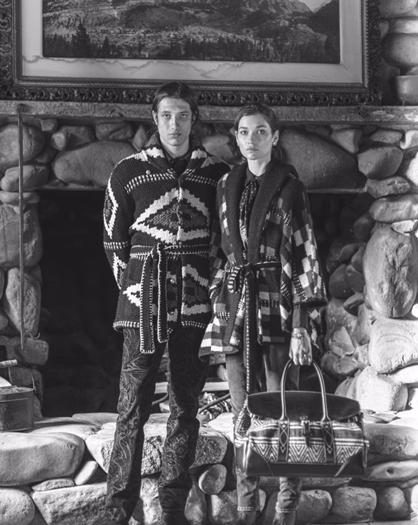 RRL x Zefren-M Handwoven Jacquard Bag