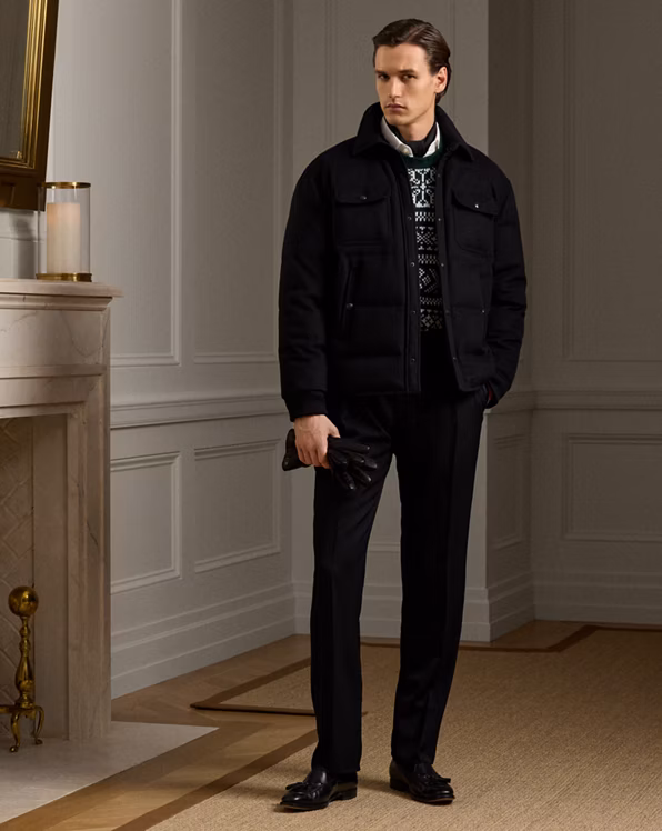 Bennett Wool-Blend Down Jacket