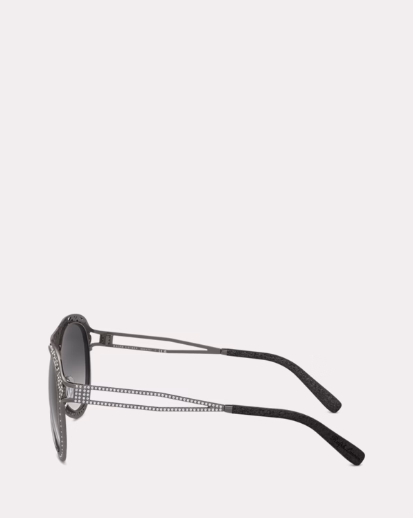 Embellished Pilot Sunglasses