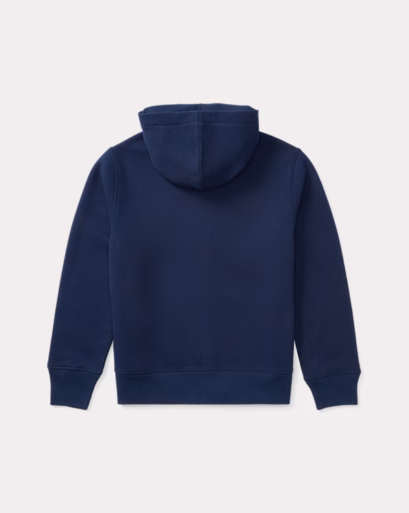 Cotton-Blend Fleece Hoodie