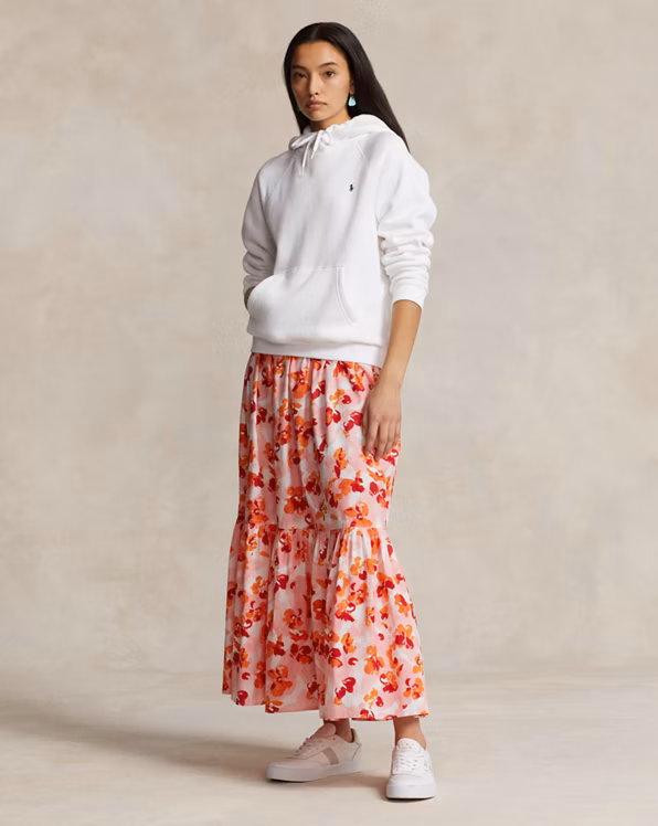 PRL x Naiomi Glasses Cotton Maxiskirt