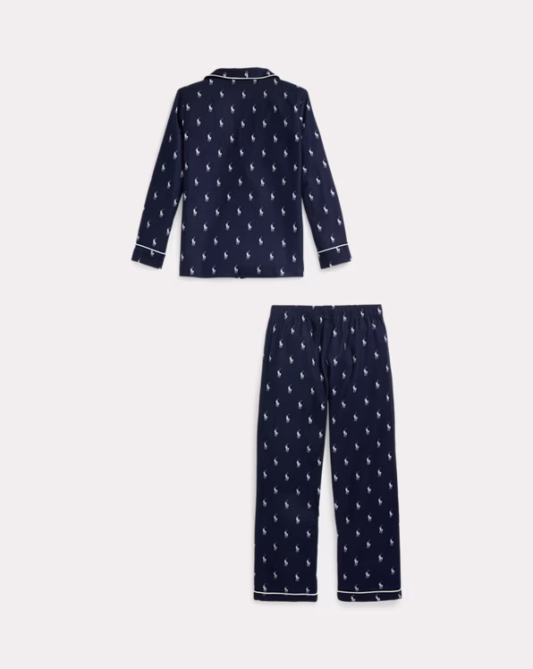 Polo Pony Flannel Twill Sleep Set