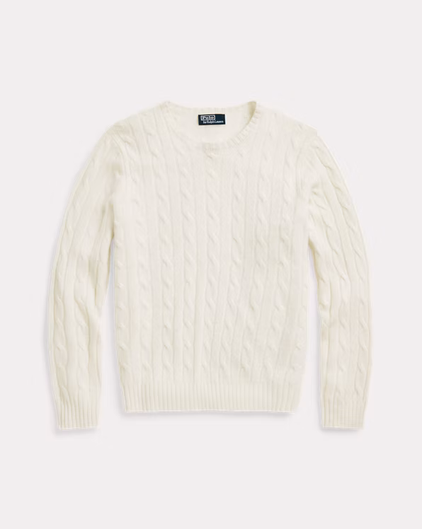 The Iconic Cable-Knit Cashmere Jumper