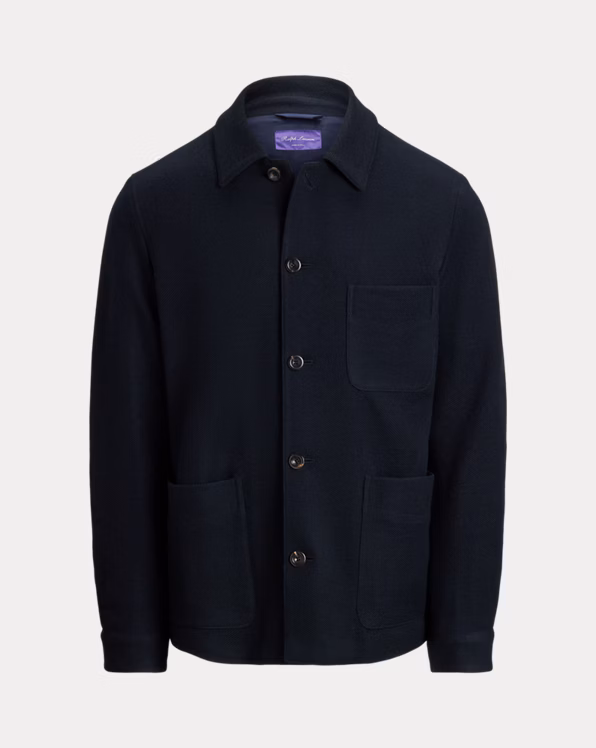 Hand-Tailored Wool-Blend Jacket