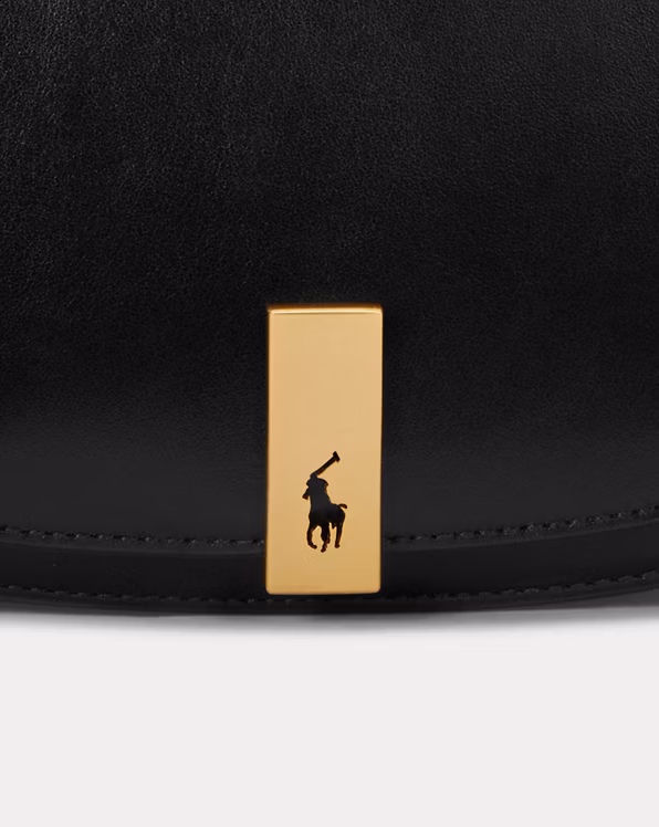 Polo ID Leather Saddle Bag