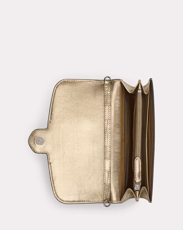 Metallic Embossed Medium Adair Crossbody