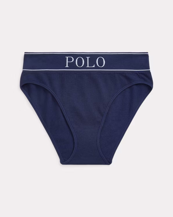 Logo Seamless High-Rise Brief