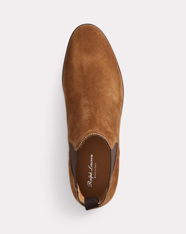 Grantly Calf-Suede Chelsea Boot