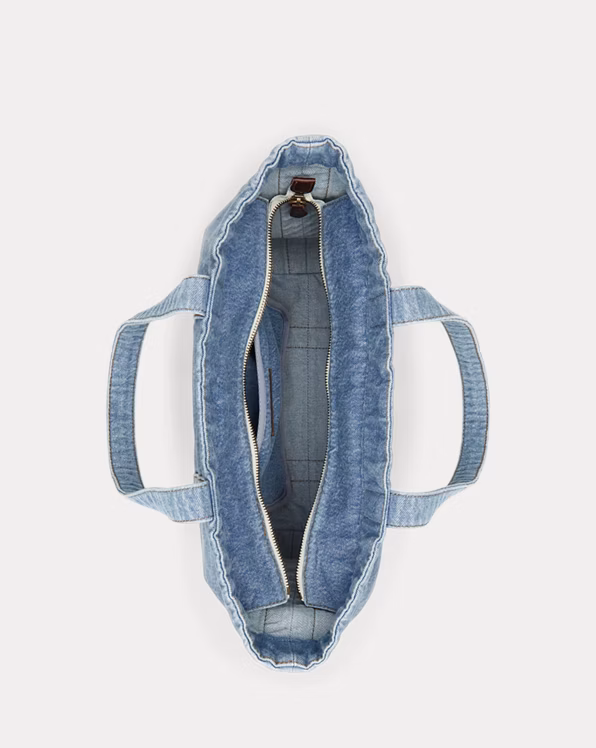 Polo Bear Denim Medium Tote