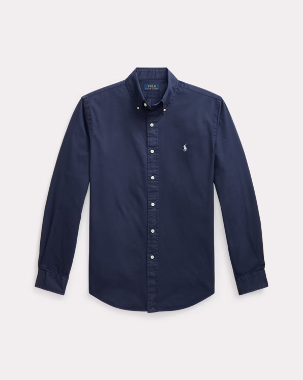 Custom Fit Twill Shirt