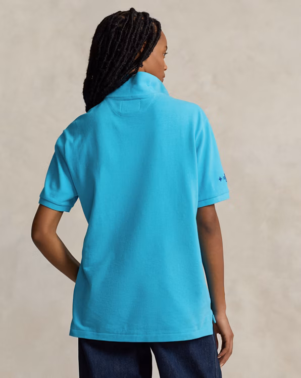 PRL x Naiomi Glasses Mesh Polo Shirt