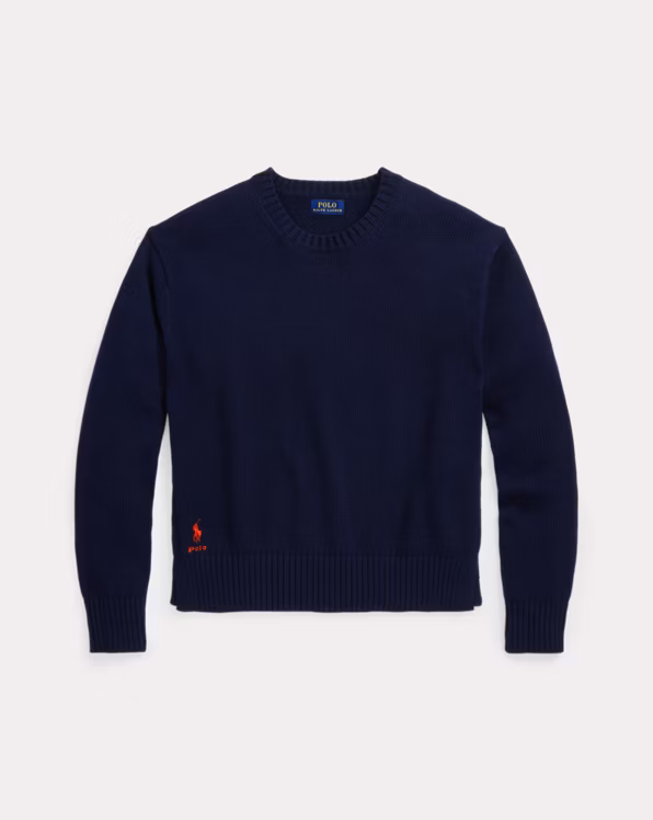 Cotton Crewneck Jumper