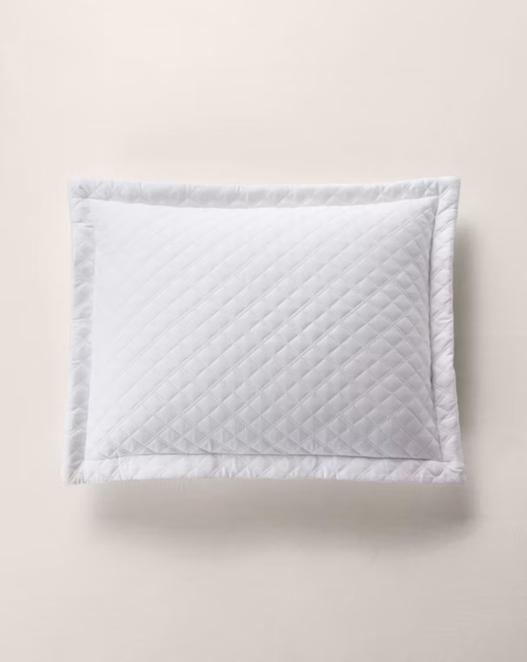 Argyle Sateen Throw Pillow