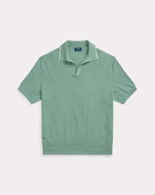 Textured Cotton-Linen Jumper