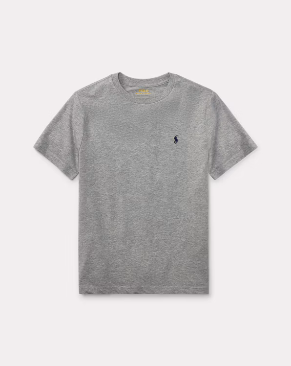 Cotton Jersey Crewneck T-Shirt