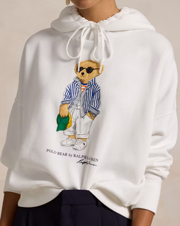 Polo Bear Fleece Hoodie