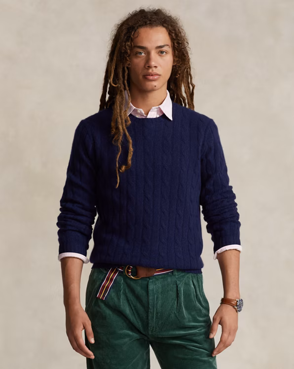 The Iconic Cable-Knit Cashmere Jumper