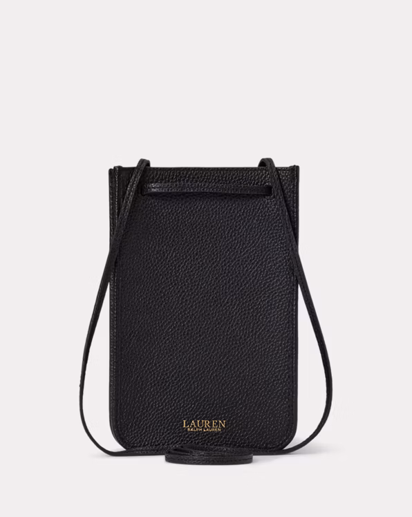 Pebbled Cameryn Crossbody Tech Case