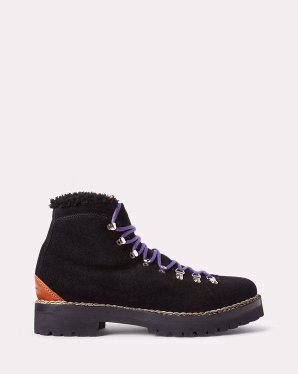 Darrow Shearling-Lined Calf-Suede Boot