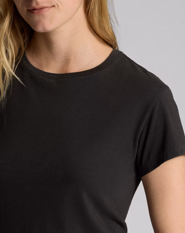 Cotton Jersey Crewneck T-Shirt