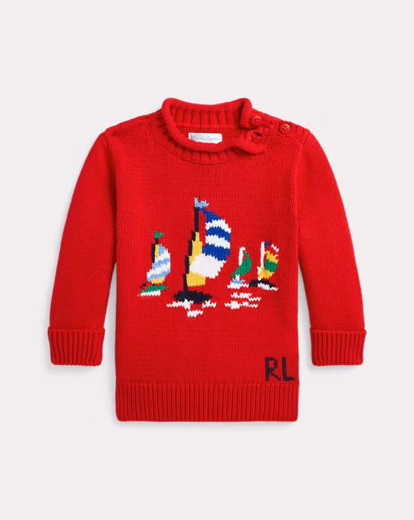Sailing Boat Cotton Jumper