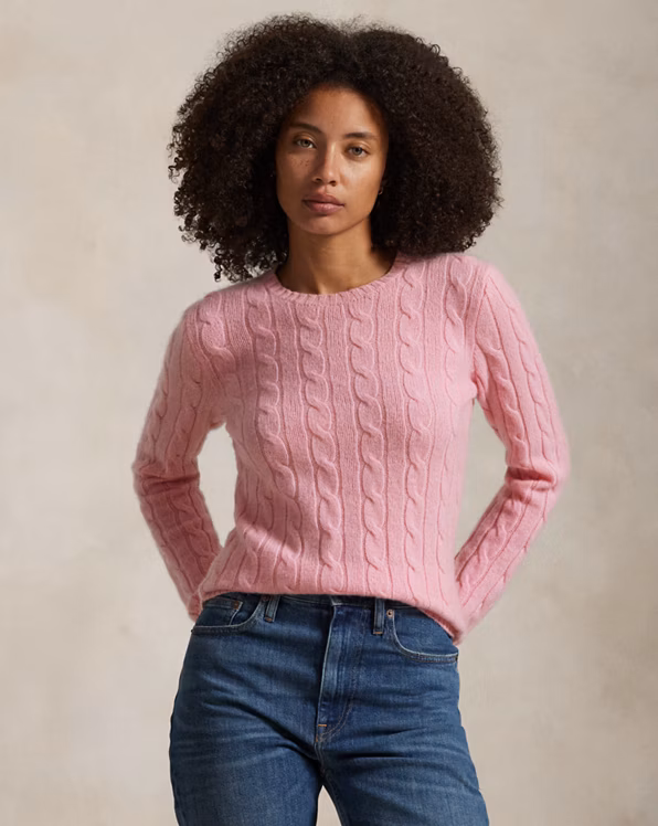 Cable-Knit Cashmere Jumper