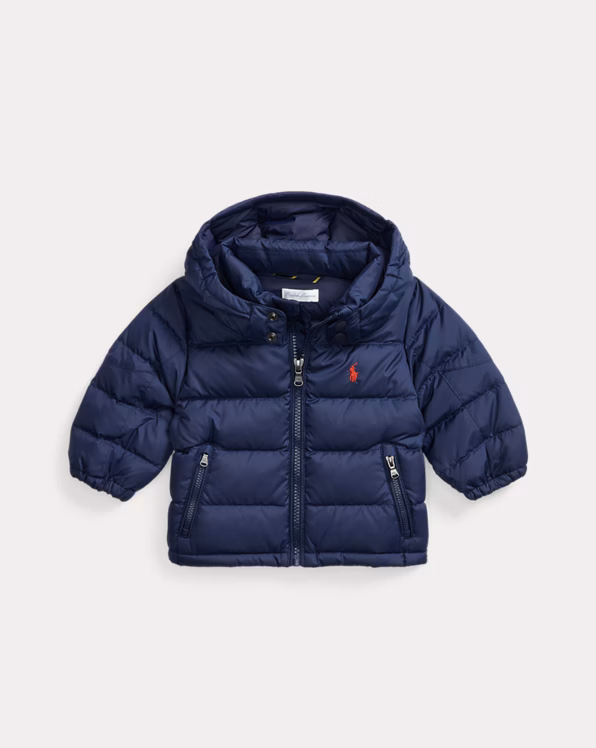 Ripstop Hooded Down Jacket