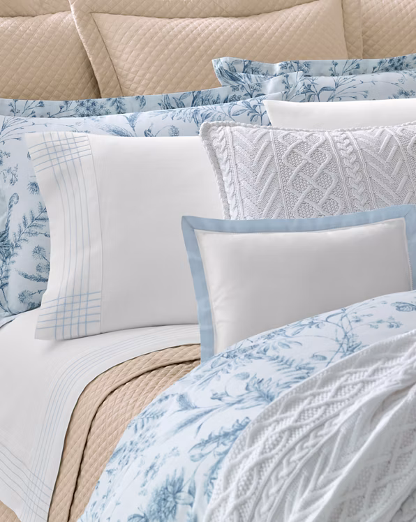 Argyle Quilted Sateen Sham