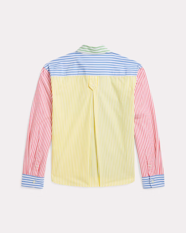 Striped Cotton Boxy Fun Shirt